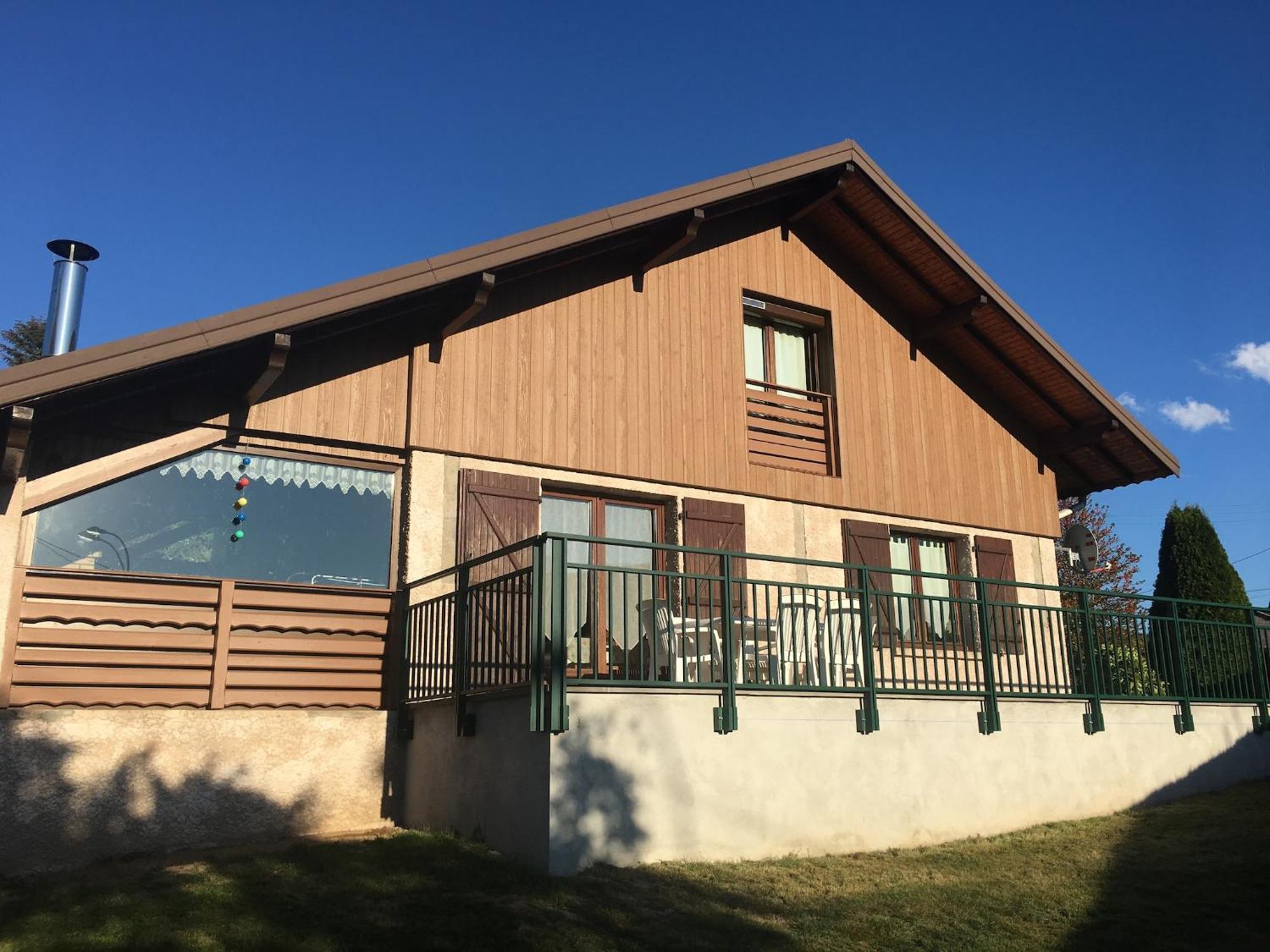 Elegant Chalet In Gerb Pal In Cosy Environment Gerbepal Luaran gambar